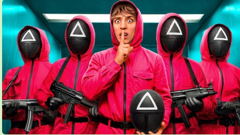 Я Научился Экстремальному КАМУФЛЯЖУ, чтобы Сбежать из ИГРЫ В КАЛЬМАРА !