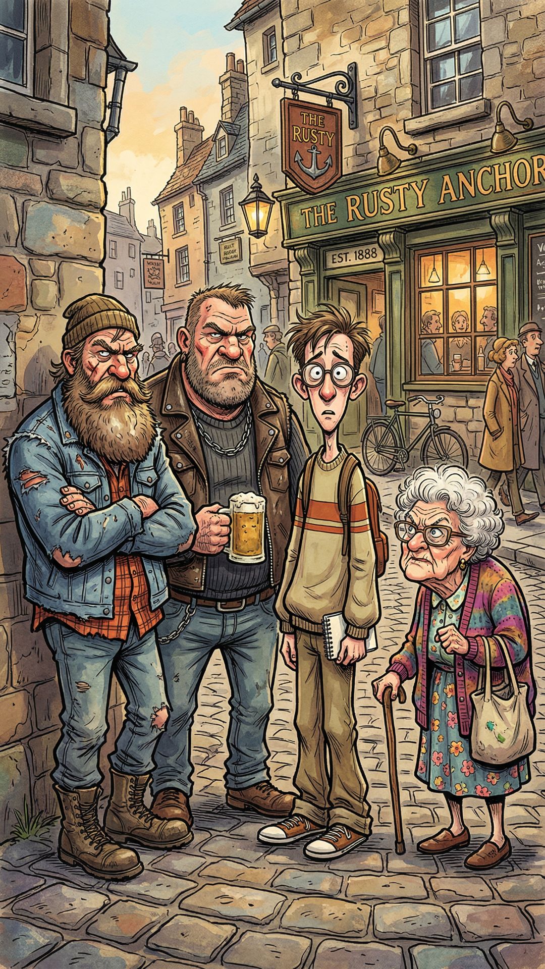 Бабка и телефонный мошенник