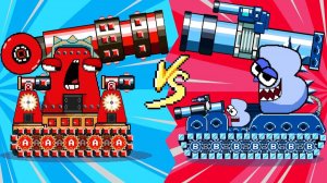 Alphabet Lore СТАЛИ ТАНКАМИ! A vs B Tank 🚜