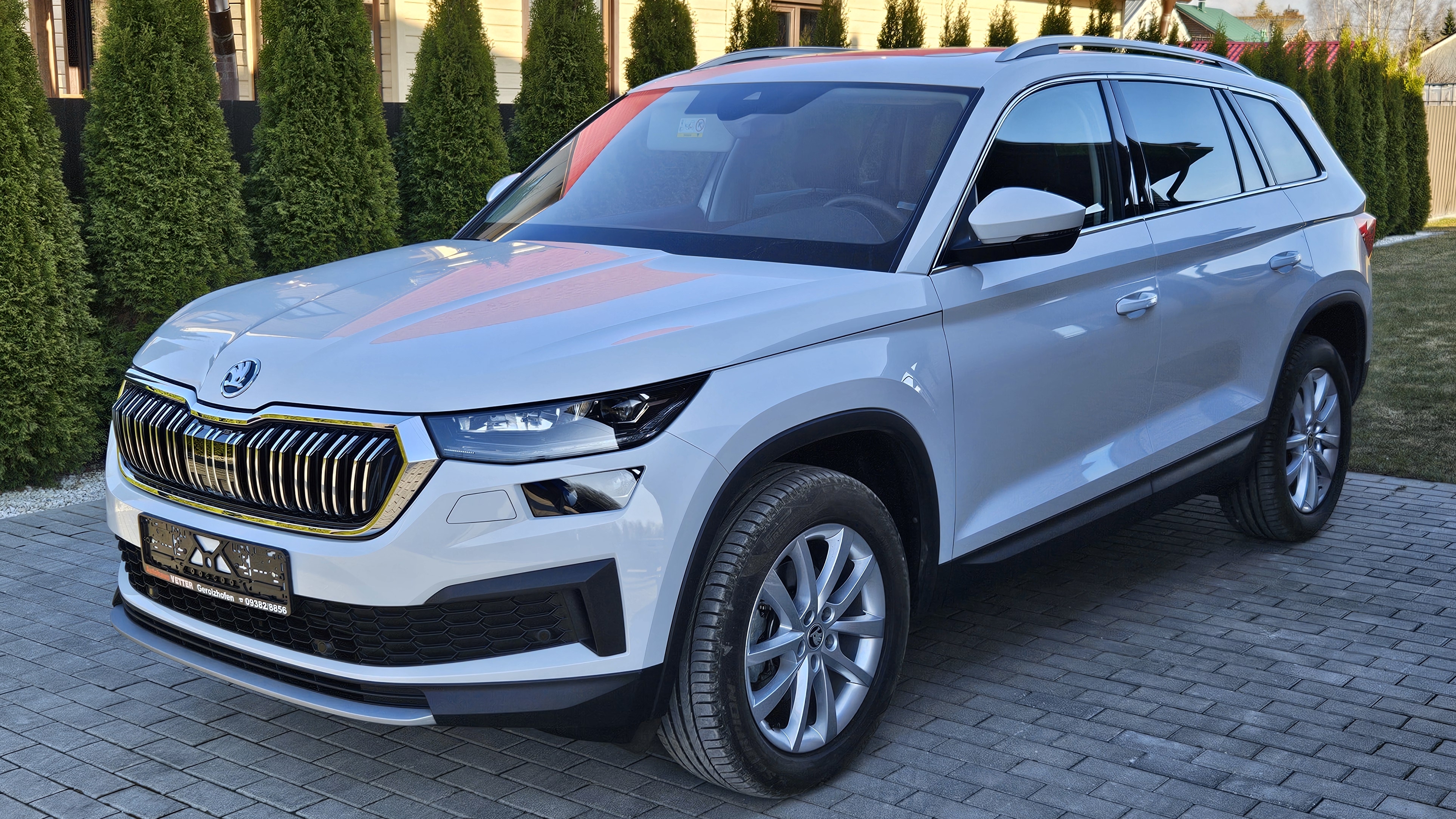 Пробег 26 тыс.км! Skoda Kodiaq 1.5 TSI 2022! Бензин 150 Hp DSG7 DQ381. Передний привод. Из Германии!