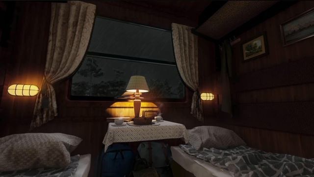 Ночь в поезде: звуки для сна