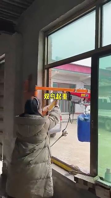 Штанга кран в окно поворотная настенная г/п 200 кг