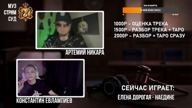 Стримеры Артемий Никара (участник 