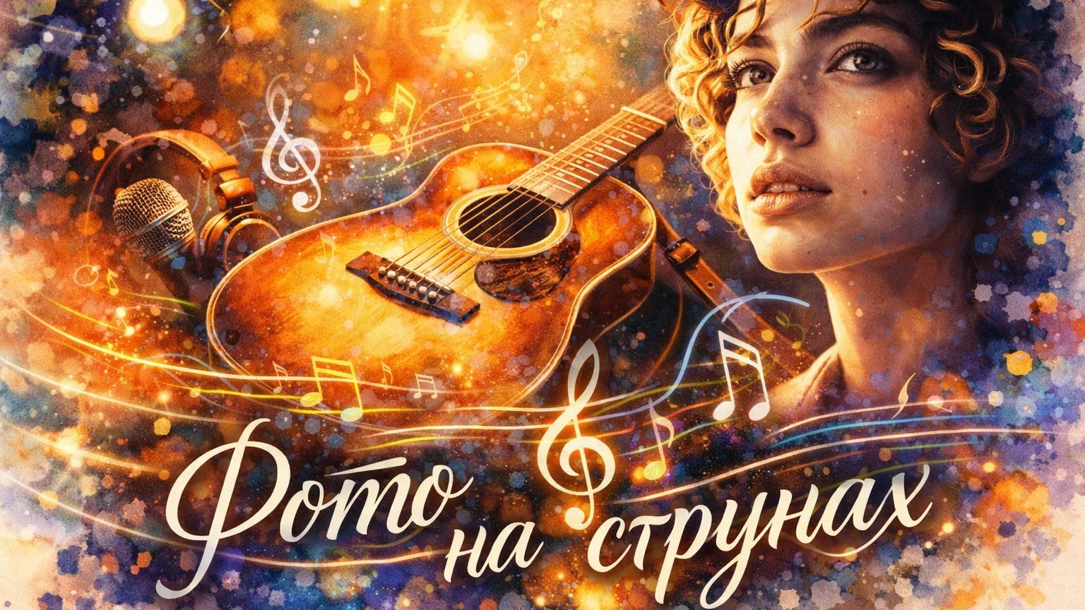 фото на струнах