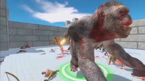 4 КОМАНДЫ И 1 ПОБЕДИТЕЛЬ 😱 АРЕНА ВЫЖИВАНИЯ - Animal Revolt Battle Simulator