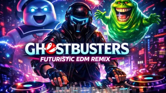 GHOSTBUSTERS I FUTURISTIC EDM REMIX _ Neon Vibes