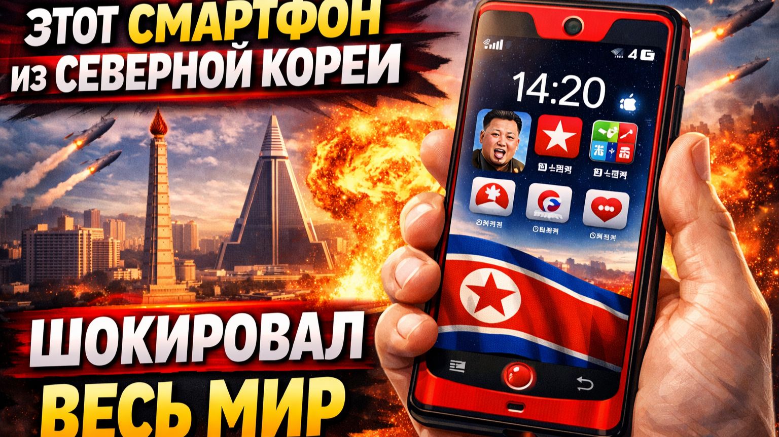 Этот Смартфон Из Северной Кореи Шокировал Весь Мир