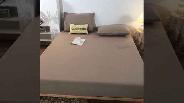 Комплект постельного белья Однотонный Сатин «Пастельная гармония»