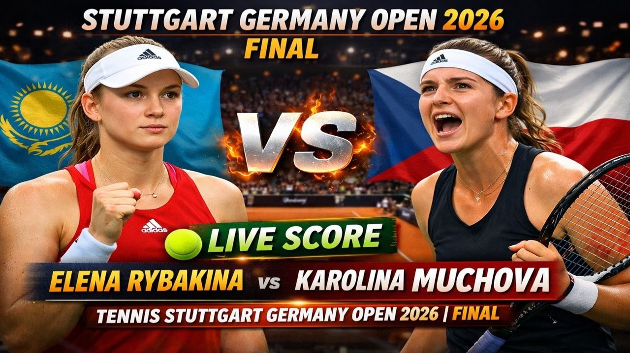 Рыбакина Е — Мухова К Теннис. Финал WTA. Штутгарт