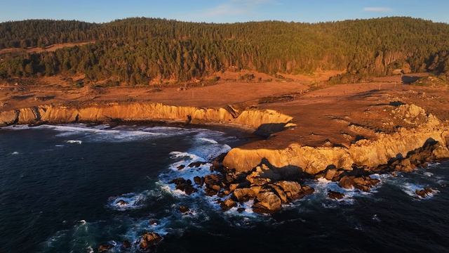 San Francisco Ocean Therapy 🌊 ｜ Northern California Coast 4K Aerials ｜ Deep House Chill For Your TV