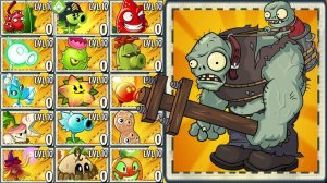 Plants VS Zombies-2 Fusion РАСТЕНИЯ ПРОТИВ ЗОМБИ Grafted mod Hybrid pvz ПВЗ МОД Битва прохождение