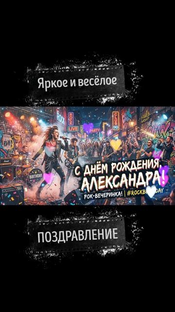 С днем рождения, Саша! Именная песня-поздравление