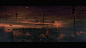 Лея спасает Люка с башни