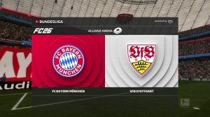 Бавария - Штутгарт 30 тур Бундеслига Чемпионат Германии 25_26 FC26