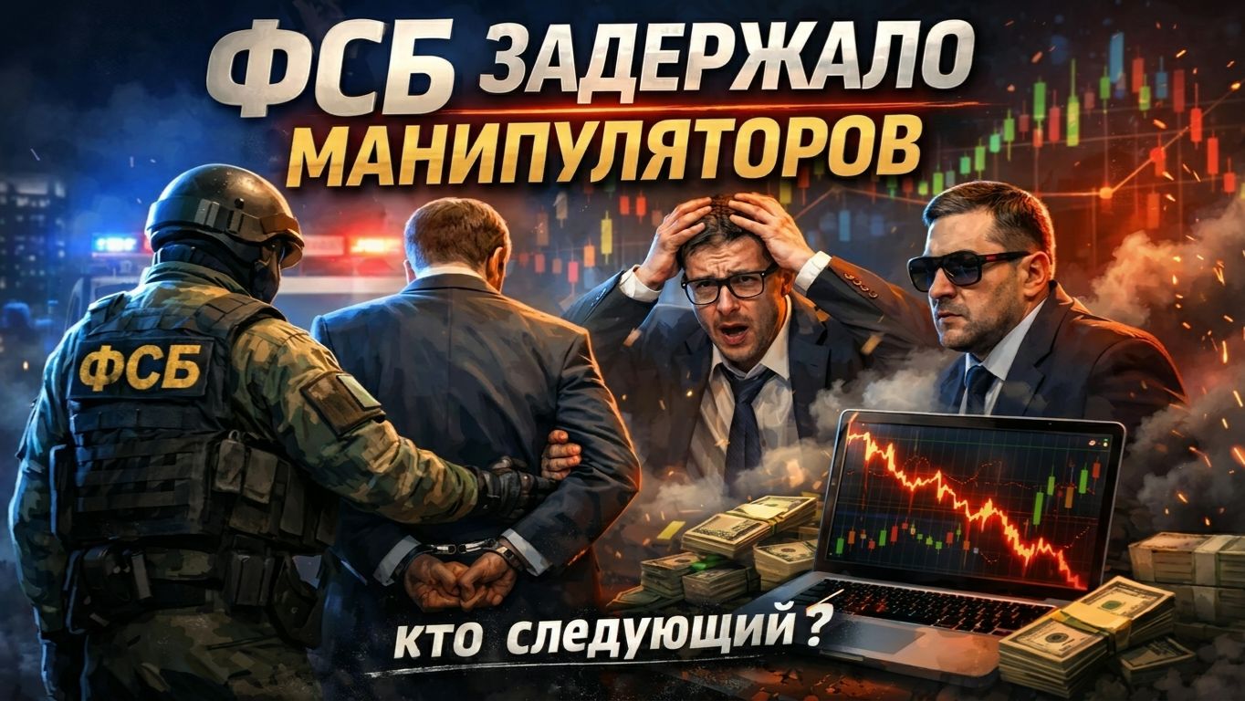 ФСБ задержало манипуляторов на рынке акций. Инфоцыган взяли. Кто будет следующим ?