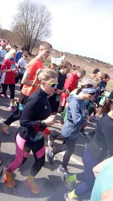 12 апреля пробег в Гатчине