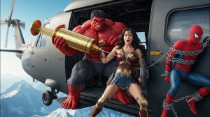 Красный Халк против Человека-паука. Яркие Мультики для детей. Детские мультики смотреть