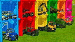 Машинки летают и прыгают! Развивающие мультики Машины помощники. Мультфильмы про машинки