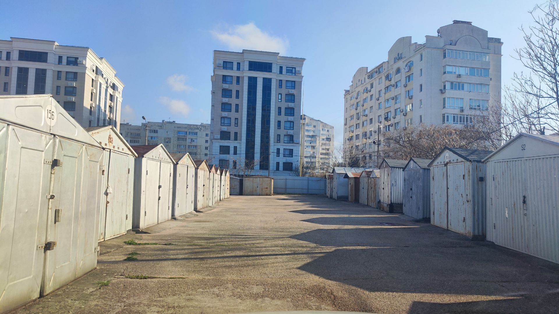 Проезд в ГК Щитовик, Севастополь