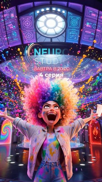Скоро 4 серия ИИ сериала «Нейростудия»