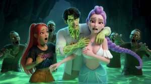 Нашествие зомби! ☣️😱 Спасаем русалку РУМИ из ловушки на исследовательской станции!