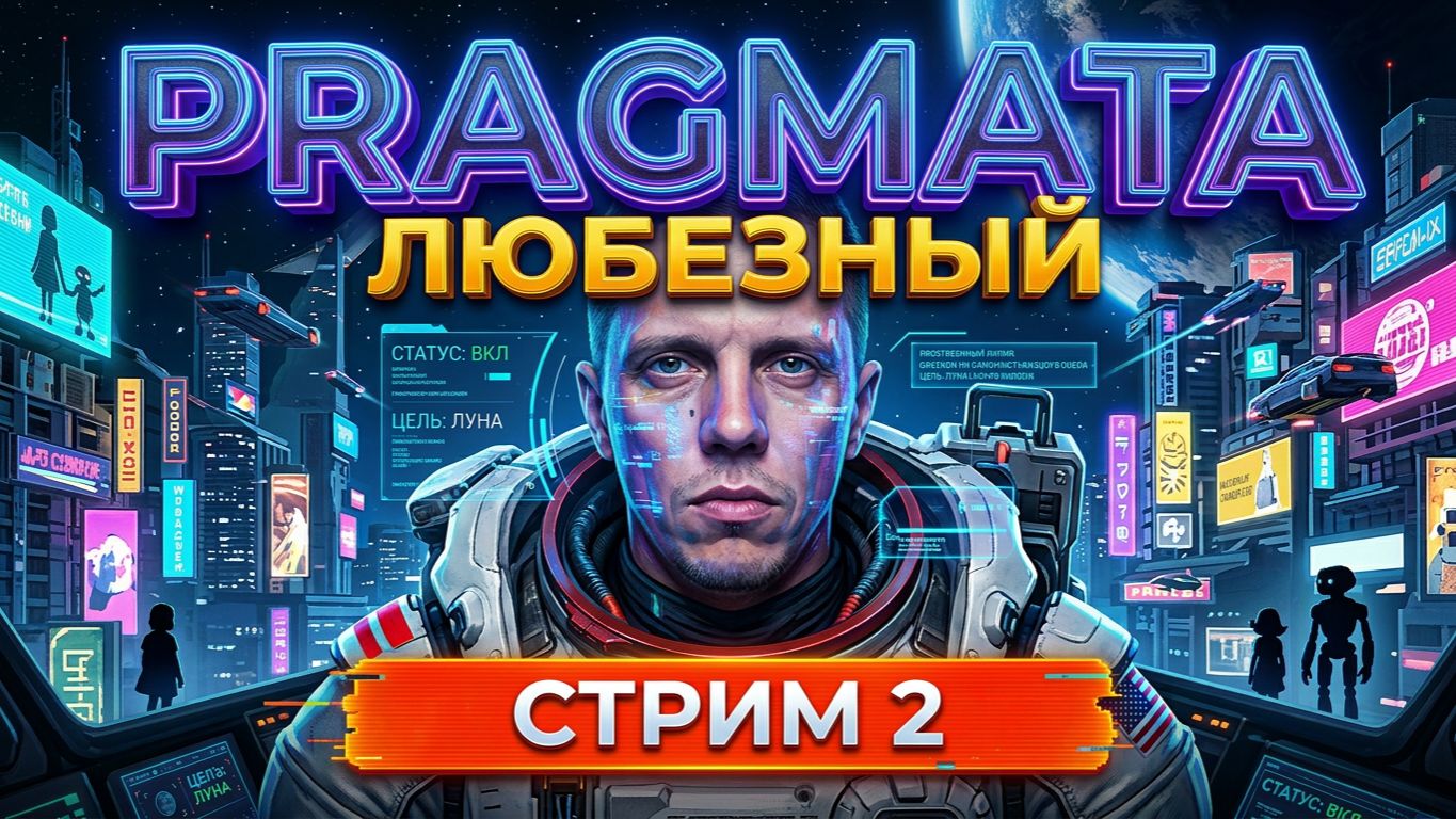 ЛЮБЕЗНЫЙ взламывает Pragmata: стрим 2 — Глубины Колыбели.
