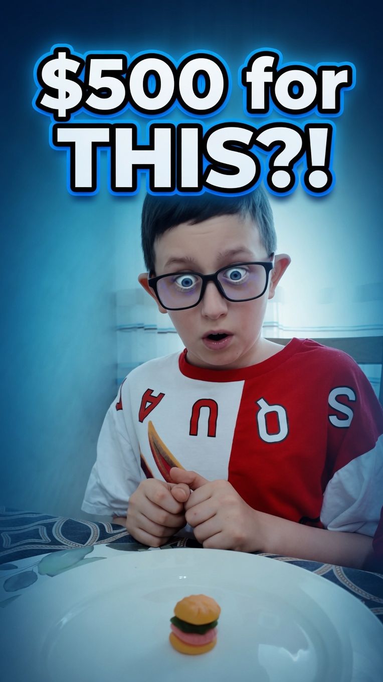 $500 for THIS BURGER?! the biggest and juiciest burger