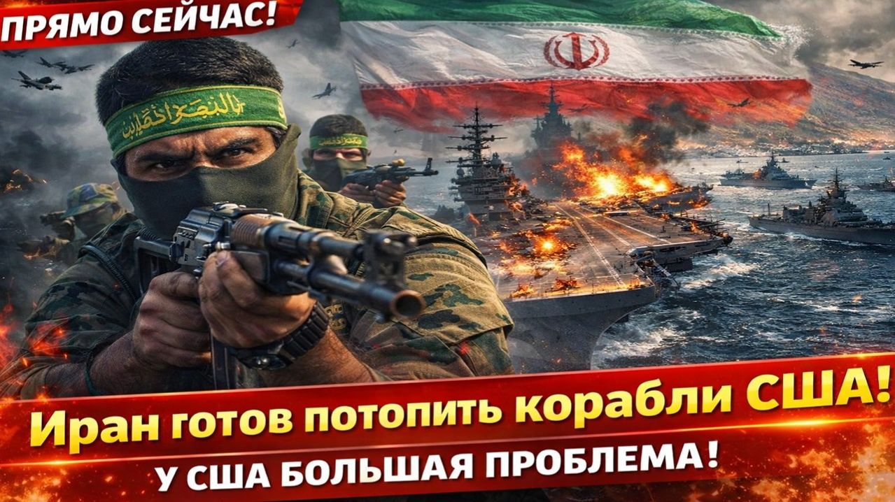 Пентагон начал опасную игру! КСИР готов отправить флот США на дно