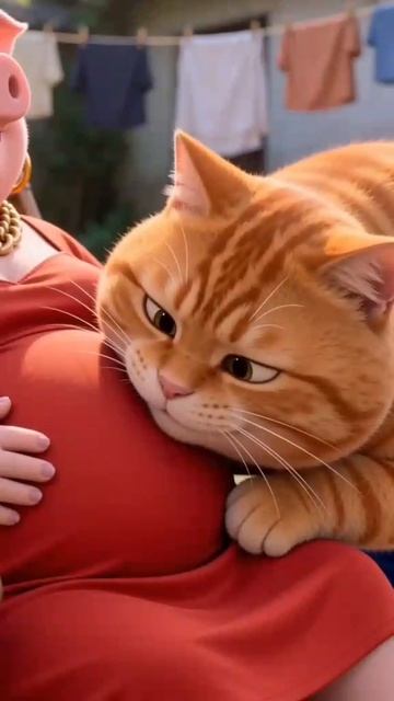 Кот, свинья и осёл #Котики️ #нейромульт #Мурр #котик #Огогого #Коты #Мама #Мултикадр #Зароботок #мя