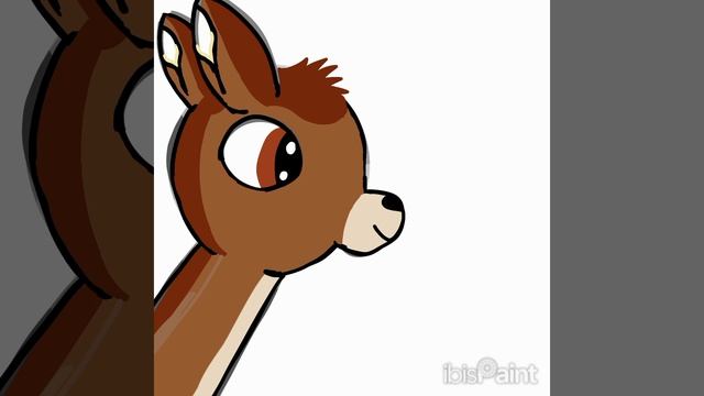 нарисовала оленёнка Бэмби #дисней#бэмби#