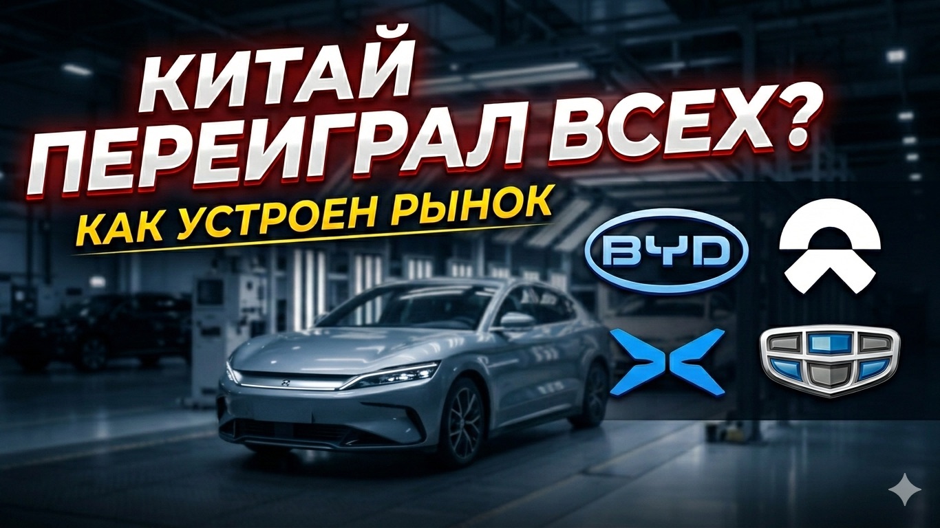 Кто есть кто в Китае: BYD, Nio, XPeng, Geely и сотня других #электромобиль #китайскиеавто