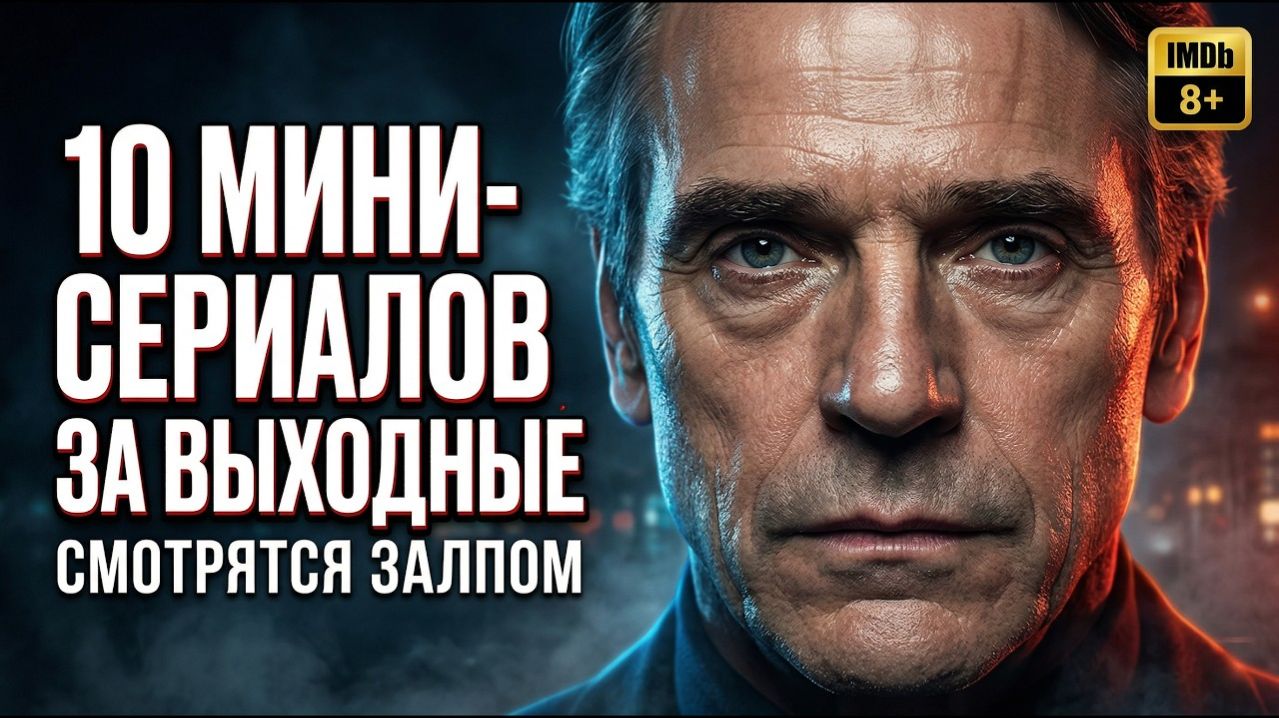 10 МИНИ-СЕРИАЛОВ С РЕЙТИНГОМ 8+, КОТОРЫЕ МОЖНО ПРОГЛОТИТЬ ЗА ВЫХОДНЫЕ