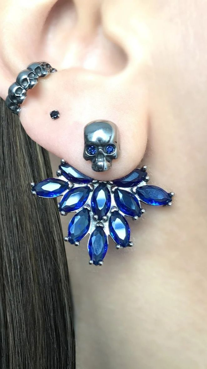 Дизайнерские серьги джекеты 