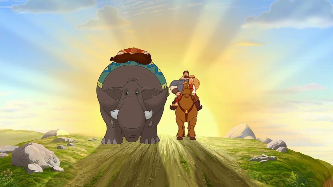 Финальная сцена игры Илья Муромец и Соловей разбойник