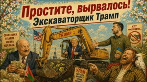 "Простите, вырвалось!" №388 | Про экскаваторщика в Белом Доме, наши войска в Индии, многовекторого