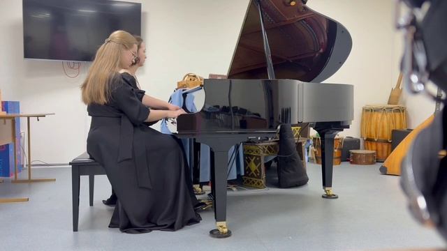 Черкасова Маргарита Алексеевна, Белорыбкина Анна Максимовна. Ф.Лист, Торжественный полонез