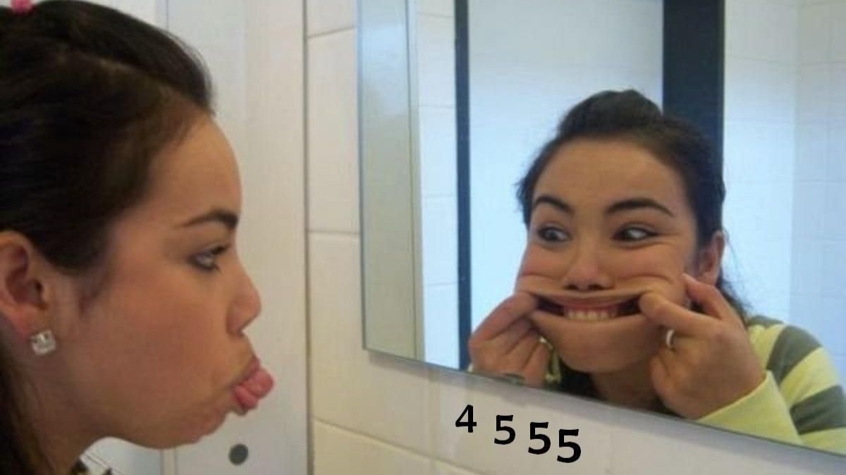 Я сам себя пугаюсь глядя в зеркало)))