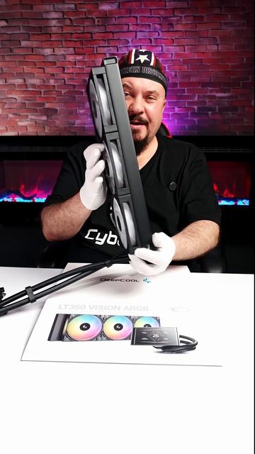 DeepCool LT360 VISION ARGB — СЖО с ПОВОРОТНЫМ ЭКРАНОМ | Обзор