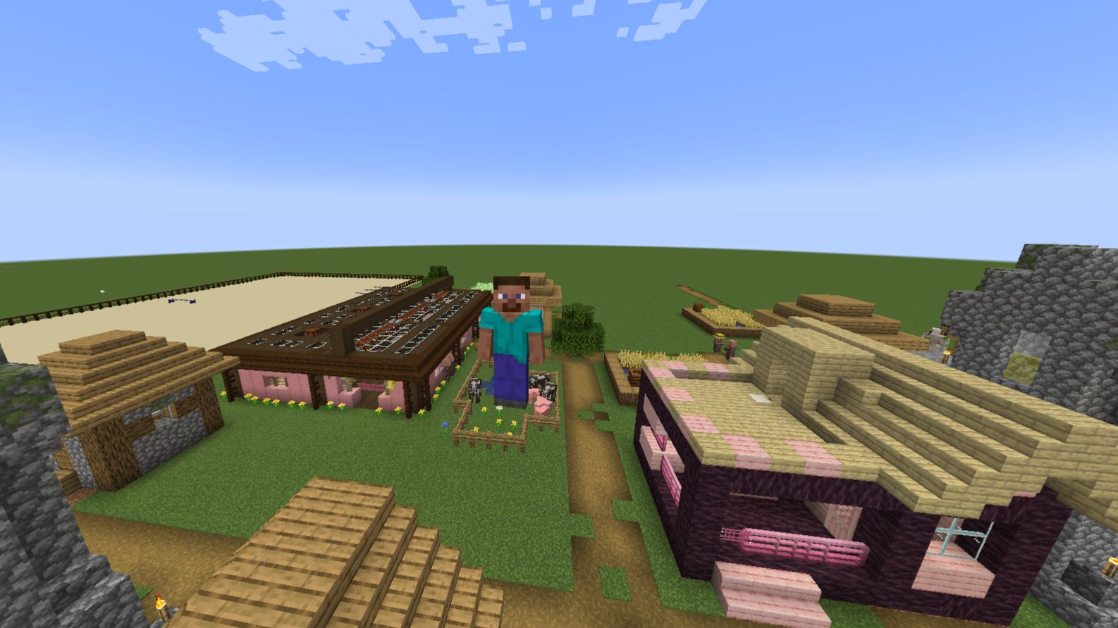 ДЕЛАЮ ОБЗОР НА МОЙ МИР! SWEM MOD. КСЮНЯ В МАЙНКРАФТ.