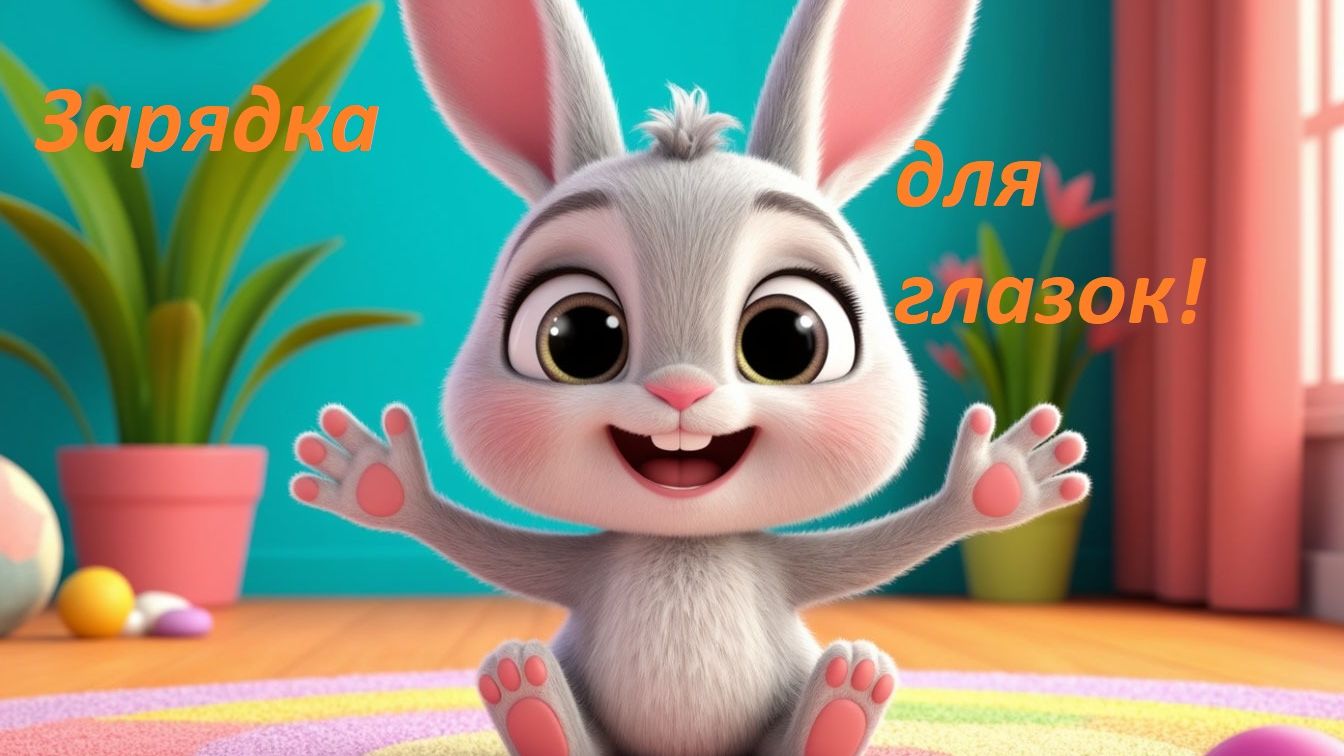 🌈 Цветная зарядка для глаз 👀 Смотри внимательно смотреть онлайн