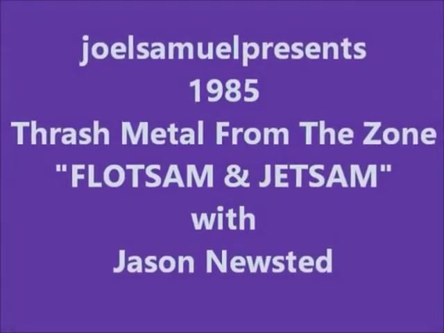 Flotsam And Jetsam®BackstagePass1985