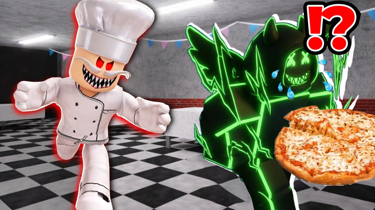 СБЕГИ ОТ БЕШЕНОЙ ПИЦЦЫ В РОБЛОКС