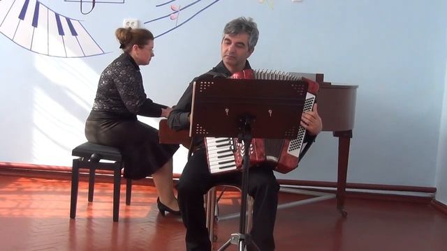 М. Л.Таривердиев 'Мгновения' в обработке для аккордеона и ф-но