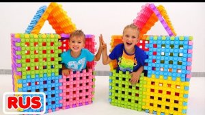 Влад и Никита и Веселые истории с игрушками для детей