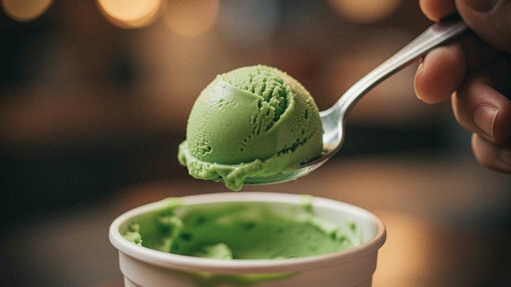 Мороженое из щавеля