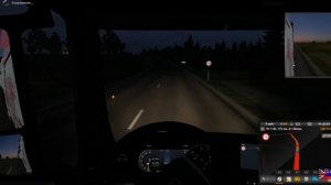 Eurotruck simuliator  2 Зайчик дорогу переходит !