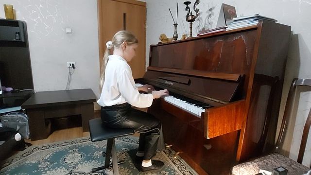 Быкова Яна, 11 лет, преп. Пламеневская С.Ю., Пивоваровская ДШИ