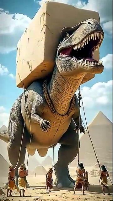 Как строили пирамиды древнего Египта. Древний Мир. Красиво. Нейросеть. ИИ #древний #мир #красиво