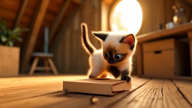 Котёнок по имени Гав. Хорошо спрятанная котлета🐱🐶