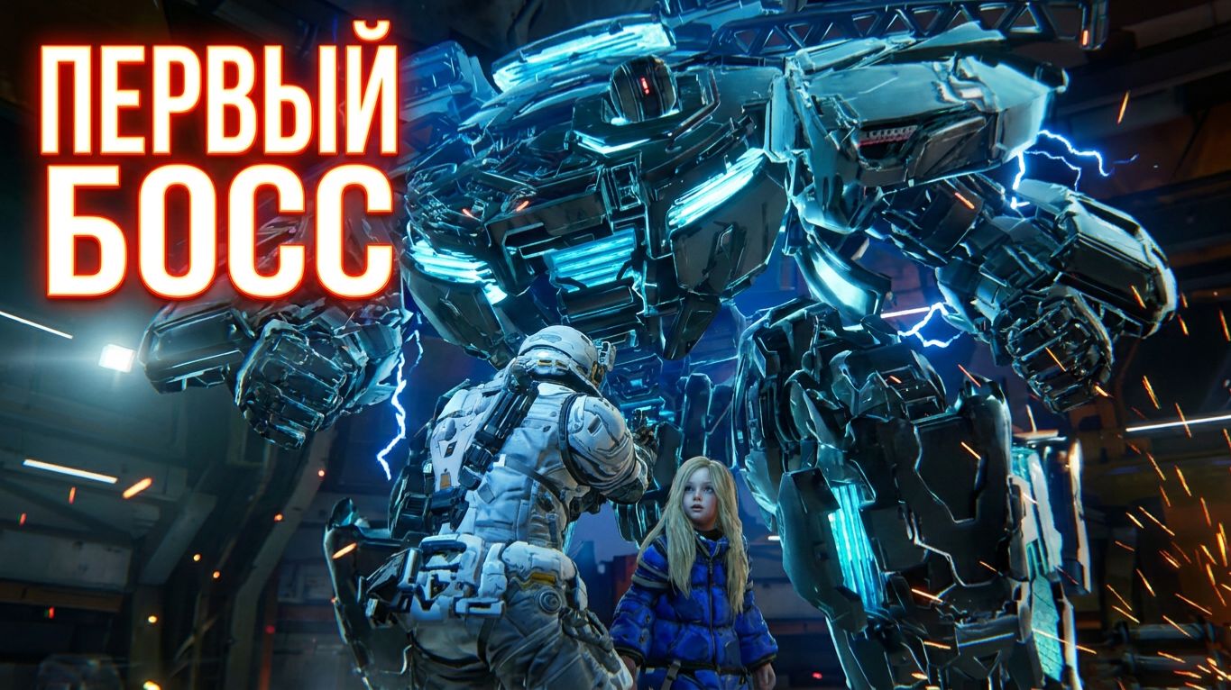 Тайный рисунок Дианы и битва с первым БОССОМ — PRAGMATA #2